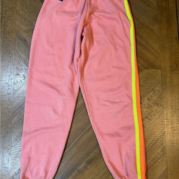 Aviator Nation Pink Textured Fabric - Picture 5 of 16